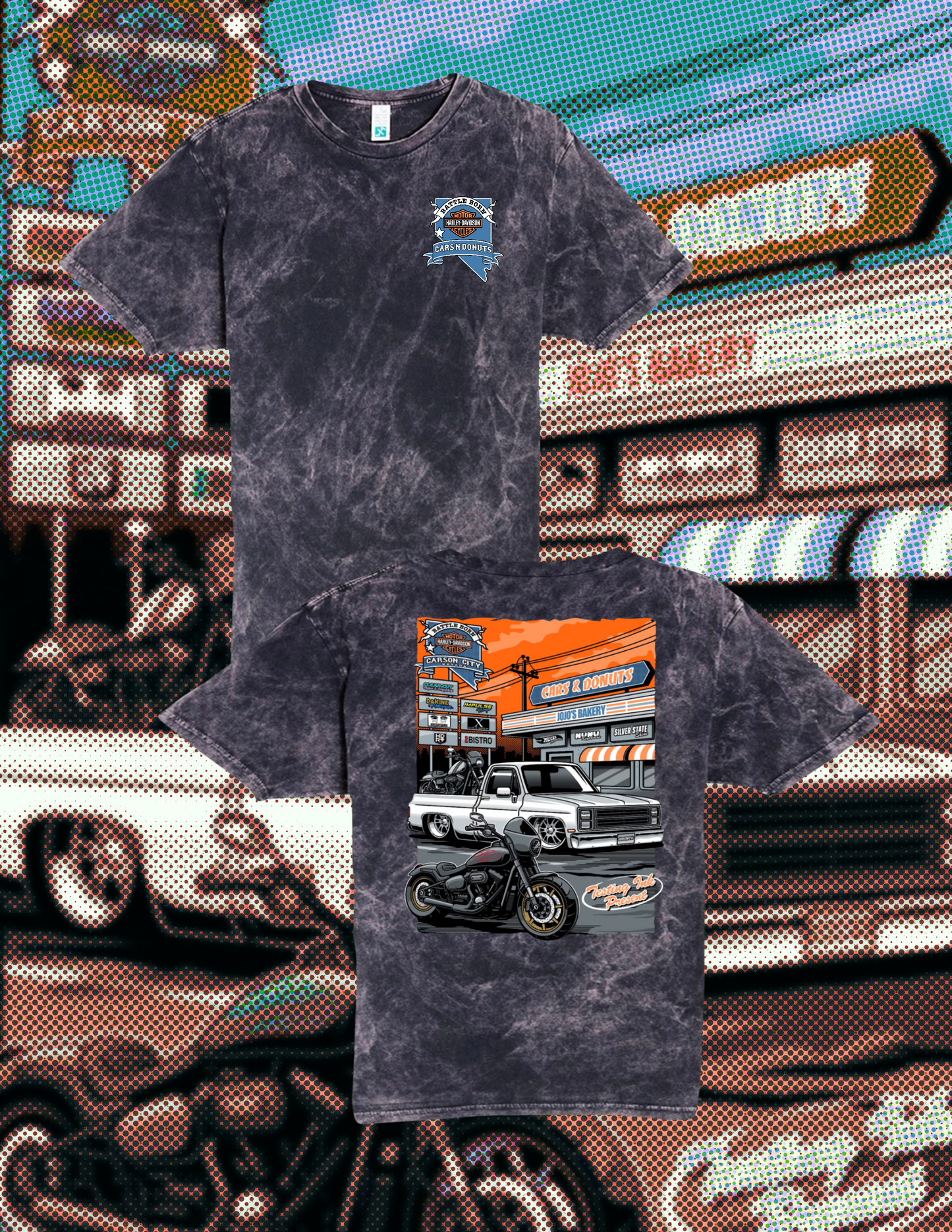 Battle Born Harley Davidson x Testing ink “CND”
