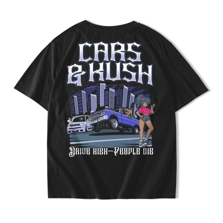 Cars and Kush T Shirt