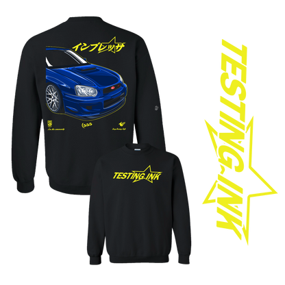 Subie Pull Up Crewneck