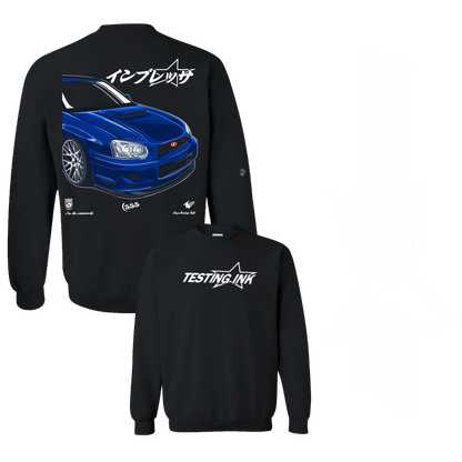 Subie Pull Up Crewneck