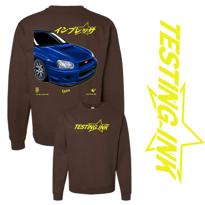 Subie Pull Up Crewneck